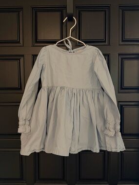 Kid 3-4T Noble blue cotton dress